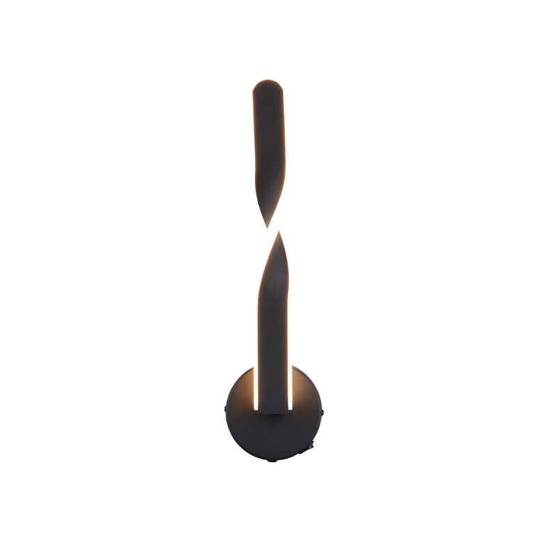 Trio-R25791732 - Ginko - Matt Black LED Wall Lamp