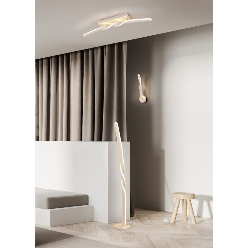 Trio-R25791766 - Ginko - Sand LED Wall Lamp