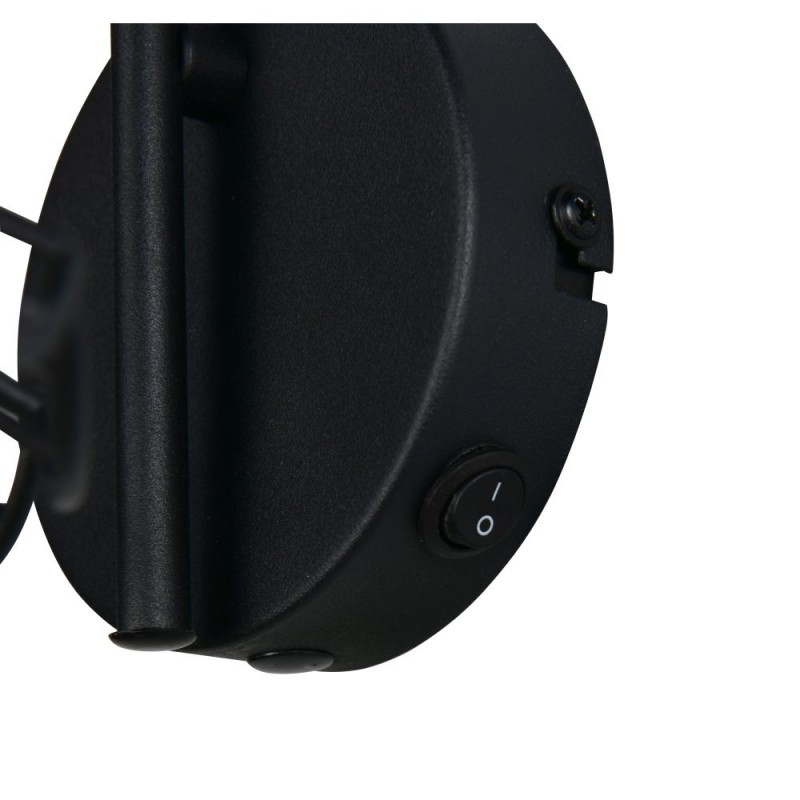 Trio-R26431732 - Margarita - Black Wall Lamp