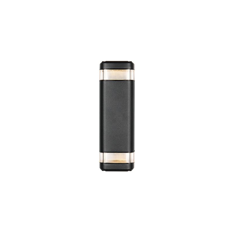 Trio-R26446232 - Barcelos - Matt Black Up & Down Wall Lamp IP44