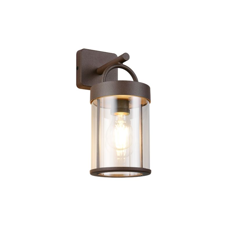 Trio-R26476124 - Almeria - Rustic Aluminium Outdoor Wall Lamp IP44