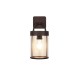 Trio-R26476124 - Almeria - Rustic Aluminium Outdoor Wall Lamp IP44