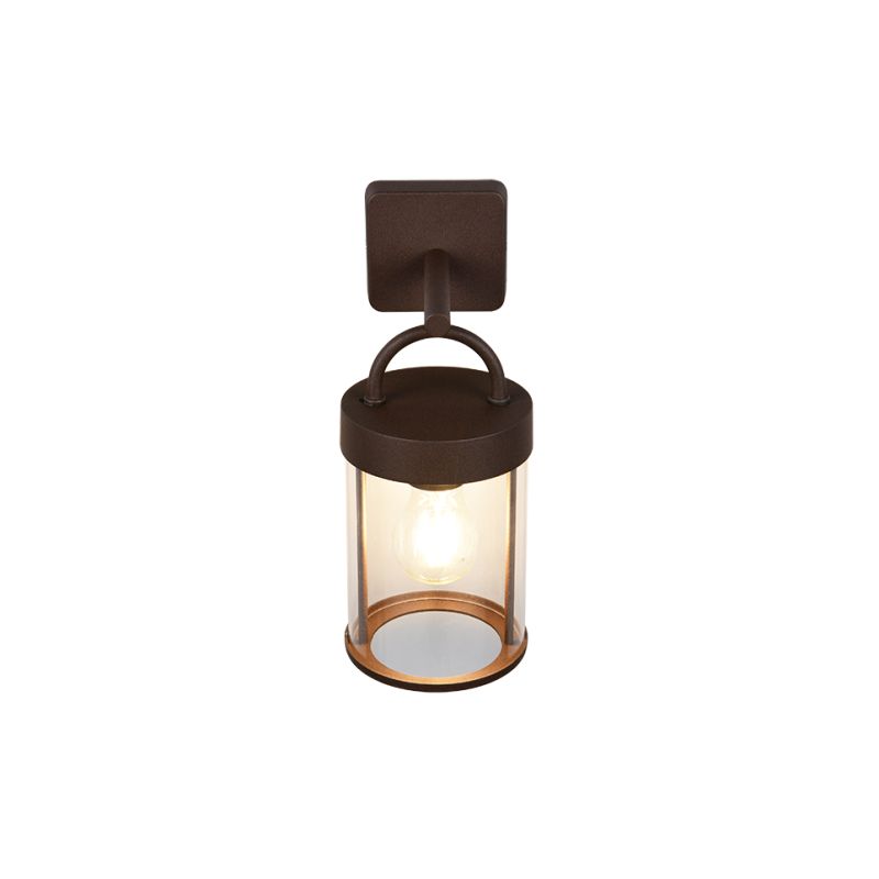 Trio-R26476124 - Almeria - Rustic Aluminium Outdoor Wall Lamp IP44
