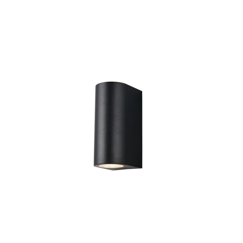 Trio-R26562632 - Soria - Matt Black Up & Down Wall Lamp IP44