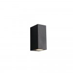 Soria - Matt Black Up & Down Wall Lamp IP44