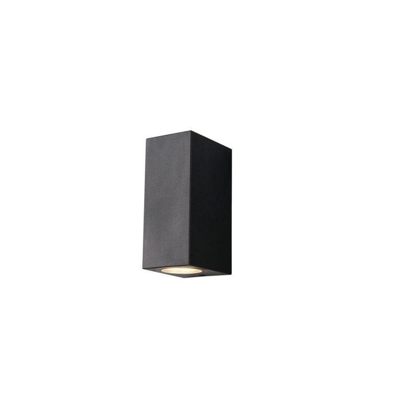 Trio-R26569632 - Soria - Matt Black Up & Down Wall Lamp IP44