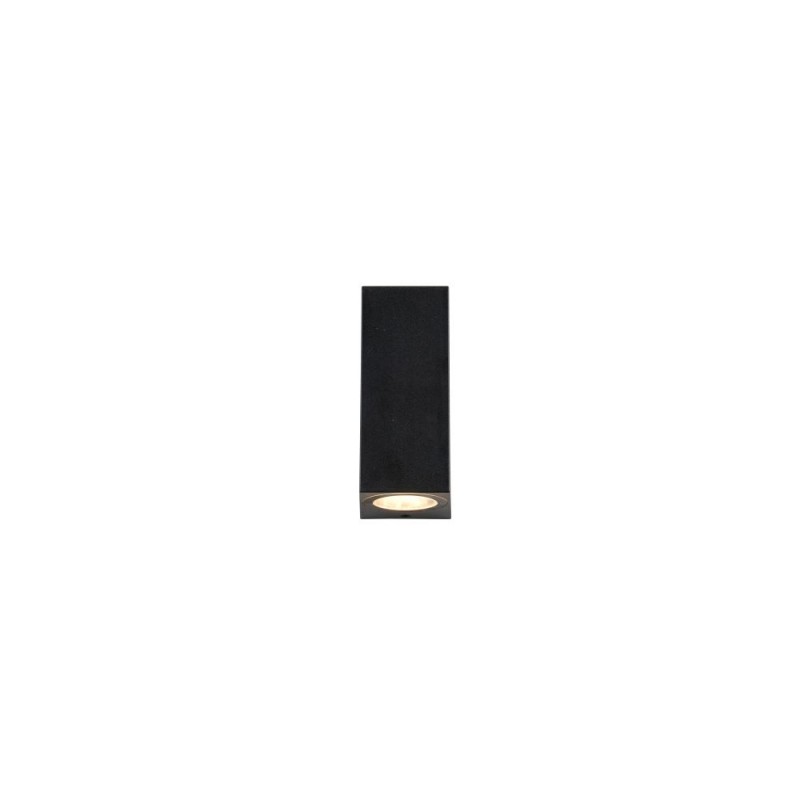 Trio-R26569632 - Soria - Matt Black Up & Down Wall Lamp IP44