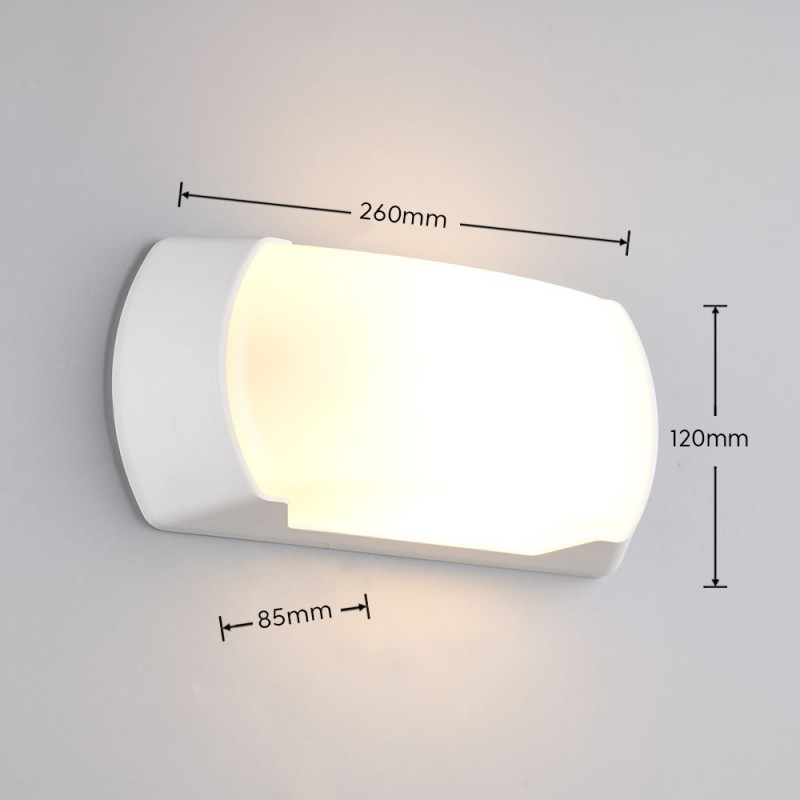Trio-R26991601 - Cumana - White Wall Lamp IP65