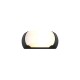 Trio-R26991602 - Cumana - Black Wall Lamp IP65