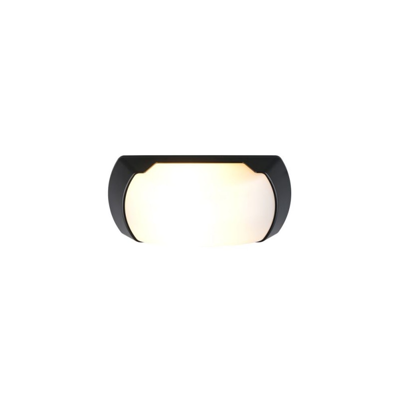 Trio-R26991602 - Cumana - Black Wall Lamp IP65