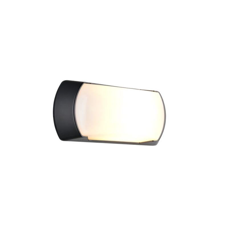 Trio-R26991602 - Cumana - Black Wall Lamp IP65