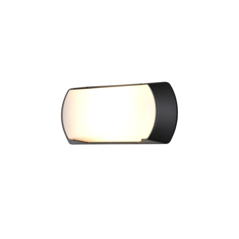 Trio-R26991602 - Cumana - Black Wall Lamp IP65