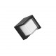 Trio-R27026132 - Puno - Matt Black LED Wall Lamp with Clear & White Diffuser