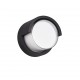 Trio-R27036132 - Puno - Matt Black LED Wall Lamp with Clear & White Diffuser
