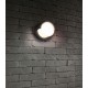 Trio-R27036132 - Puno - Matt Black LED Wall Lamp with Clear & White Diffuser