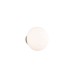 Trio-R27771101 - Earl - Rechargeable Matt Brass LED Wall Lamp with White Glass