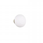 Earl - Rechargeable Matt Brass LED Wall Lamp with White Glass Earl - Rechargeable Matt Brass LED Wall Lamp with White Glass