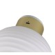 Trio-R27771101 - Earl - Rechargeable Matt Brass LED Wall Lamp with White Glass