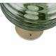 Trio-R27771115 - Earl - Rechargeable Matt Brass LED Wall Lamp with Green Glass