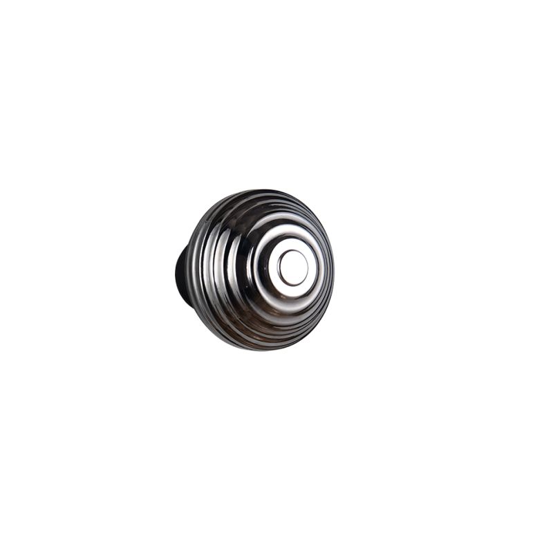 Trio-R27771154 - Earl - Rechargeable Matt Black LED Wall Lamp with Smoked Glass