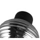 Trio-R27771154 - Earl - Rechargeable Matt Black LED Wall Lamp with Smoked Glass
