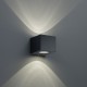 - Cordoba - Matt Black Up & Down LED Wall Lamp Trio-R28222632 - Cordoba - Matt Black Up & Down LED Wall Lamp