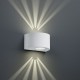 - Rosario - Matt White Up & Down LED Wall Lamp Trio-R28232631 - Rosario - Matt White Up & Down LED Wall Lamp