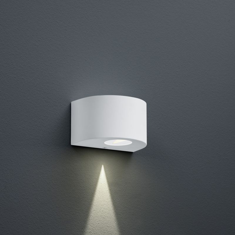 - Rosario - Matt White Up & Down LED Wall Lamp Trio-R28232631 - Rosario - Matt White Up & Down LED Wall Lamp