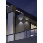 Rosario - Matt Black Up & Down LED Wall Lamp Rosario - Matt Black Up & Down LED Wall Lamp