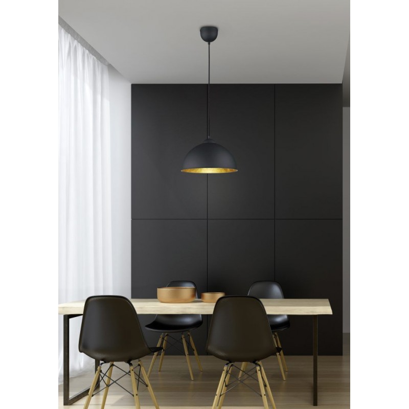 - Jimmy - Black & Gold Pendant Ø 31 cm Trio-R30121002 - Jimmy - Black & Gold Pendant Ø 31 cm