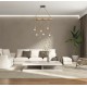 Trio-R30130626 - Wilma - Rope & Bamboo 6 Light over Island Fitting