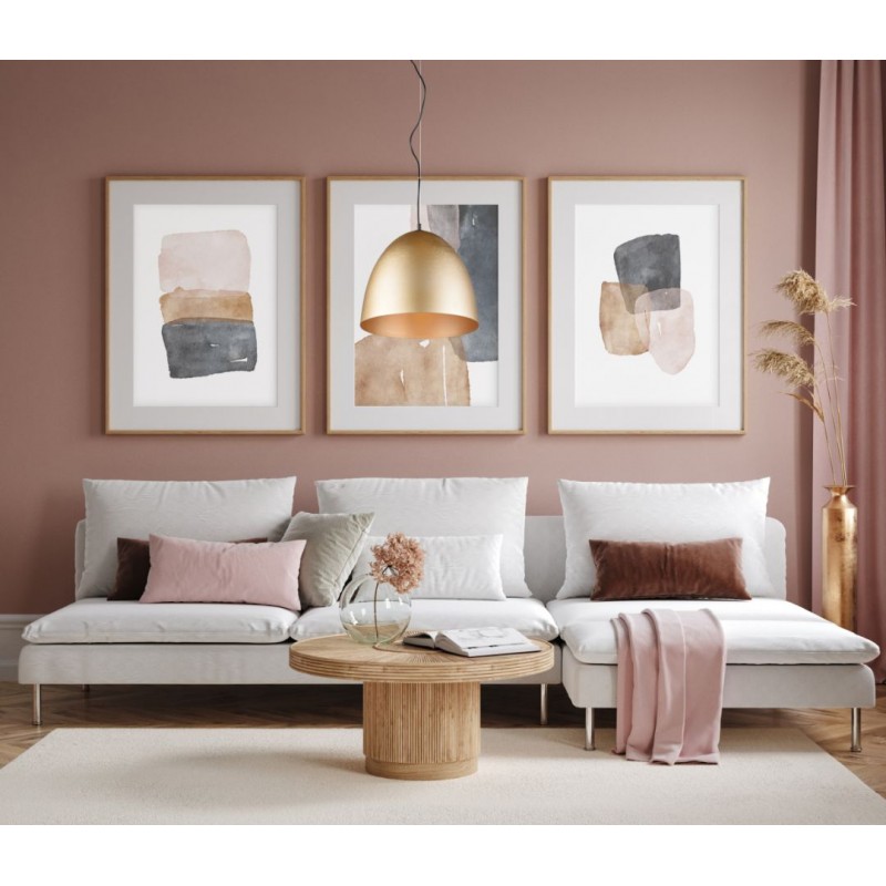 - Tilda - Matt Brass Pendant Ø 40 cm Trio-R30661908 - Tilda - Matt Brass Pendant Ø 40 cm