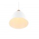 - Jagger - Matt White & Wooden Pendant Ø 25 cm Trio-R30681031 - Jagger - Matt White & Wooden Pendant Ø 25 cm