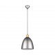 - Jagger - Antique Nickel & Wooden Pendant Ø 25 cm Trio-R30681067 - Jagger - Antique Nickel & Wooden Pendant Ø 25 cm