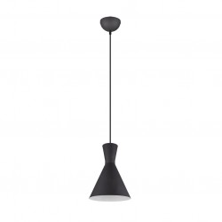 Enzo - Matt Black Pendant Ø 20 cm