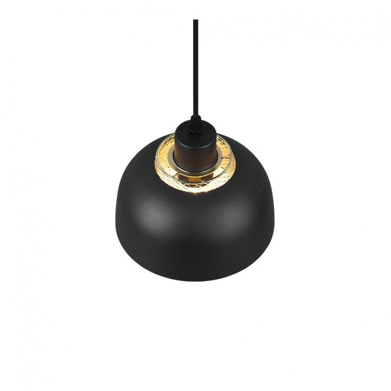 - Punch - Black & Gold Small Pendant Trio-R30811032 - Punch - Black & Gold Small Pendant