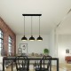 - Punch - Black & Gold 3 Light over Island Fitting Trio-R30813032 - Punch - Black & Gold 3 Light over Island Fitting