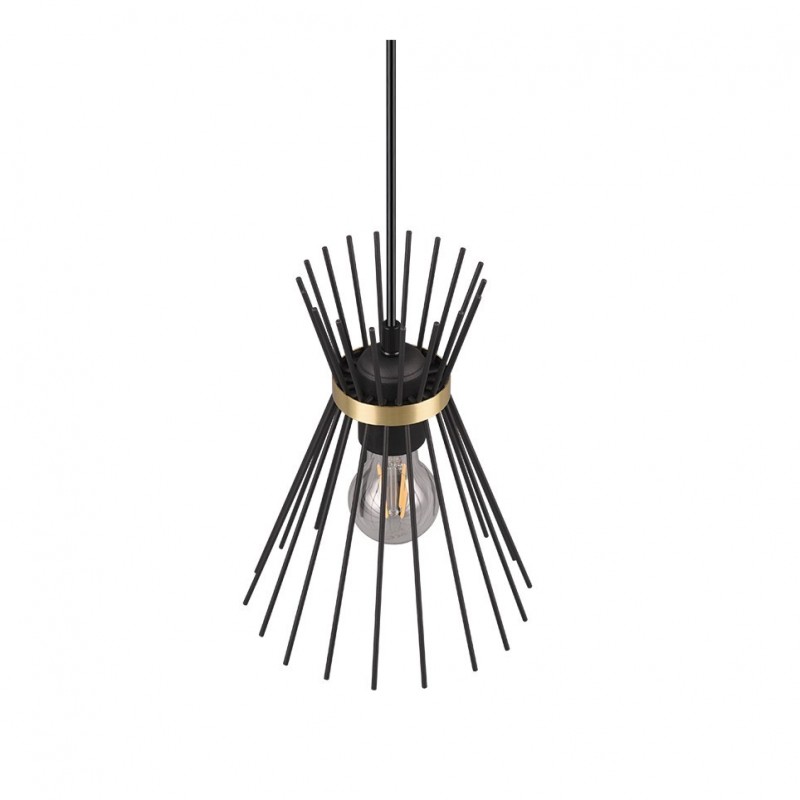 - Rod - Black & Gold Pendant Trio-R31531080 - Rod - Black & Gold Pendant