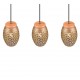 - Bidar - Coffee 3 Light over Island Fitting with Wood Accent Trio-R31573065 - Bidar - Coffee 3 Light over Island Fitting with Wood Accent