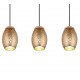 - Bidar - Coffee 3 Light over Island Fitting with Wood Accent Trio-R31573065 - Bidar - Coffee 3 Light over Island Fitting with Wood Accent
