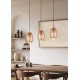 - Bidar - Coffee 3 Light over Island Fitting with Wood Accent Trio-R31573065 - Bidar - Coffee 3 Light over Island Fitting with Wood Accent