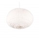Ceiling Lights - Furry - White Pendant with White Synthetic Plush Ø 50 cm Trio-R31581901 - Furry - White Pendant with White Synthetic Plush Ø 50 cm