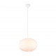 Ceiling Lights - Furry - White Pendant with White Synthetic Plush Ø 50 cm Trio-R31581901 - Furry - White Pendant with White Synthetic Plush Ø 50 cm