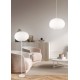 Ceiling Lights - Furry - White Pendant with White Synthetic Plush Ø 50 cm Trio-R31581901 - Furry - White Pendant with White Synthetic Plush Ø 50 cm