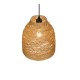 Trio-R31731026 - Joeline - Matt Black Pendant with Paper Yarn Shade