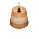 Trio-R31731926 - Joeline - Matt Black Pendant with Paper Yarn Shade