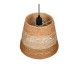 Trio-R31731926 - Joeline - Matt Black Pendant with Paper Yarn Shade