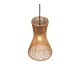 - Bijou - Matt Black Pendant with Paper Yarn Shade Trio-R31831026 - Bijou - Matt Black Pendant with Paper Yarn Shade