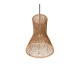- Bijou - Matt Black Pendant with Paper Yarn Shade Trio-R31831026 - Bijou - Matt Black Pendant with Paper Yarn Shade