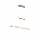 - Milos - Matt Nickel over Island LED Fitting with Clear Glass Trio-R32004107 - Milos - Matt Nickel over Island LED Fitting with Clear Glass